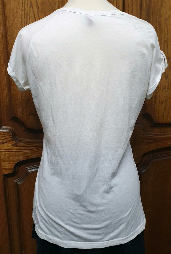 Damen T-Shirt von QS by S. Oliver wollweiß Creme weiß Gr. M 38 in  Nordrhein-Westfalen - Bergheim | eBay Kleinanzeigen ist jetzt Kleinanzeigen