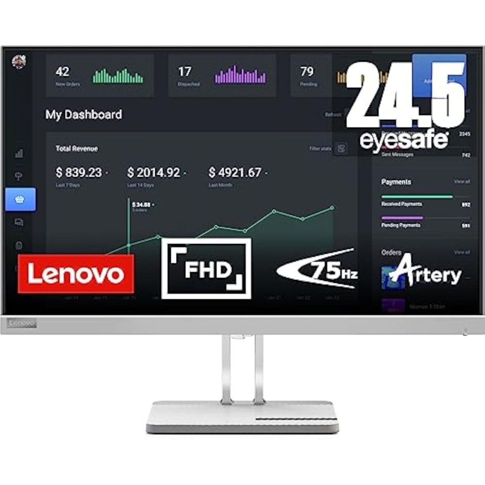 Monitor L25e-40 24,5 Zoll Full-HD 75Hz 4ms HDMI Bildschirm in Berlin