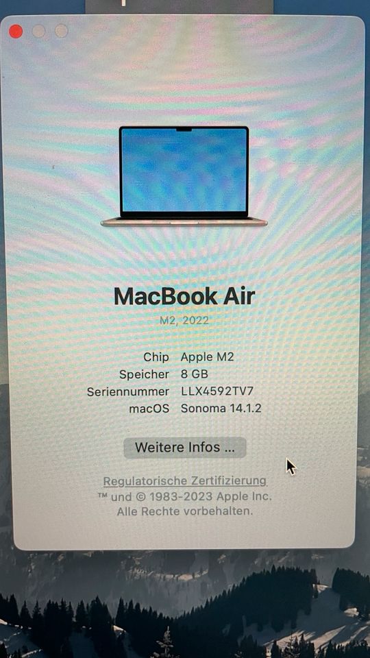 MacBook Air in Viersen