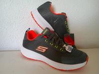 Skechers Goga Max Gr.39 Sneaker Memory Foam grau orange Neu Sachsen - Groitzsch Vorschau