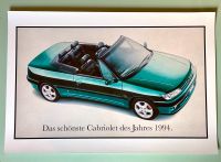 Peugeot 306 Cabrio Plakat 1994 Pininfarina Berlin - Zehlendorf Vorschau