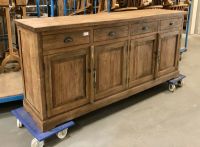 Sideboard 200 cm Teakholz Massiv Schrank Kommode Neu Teak Nordrhein-Westfalen - Wermelskirchen Vorschau