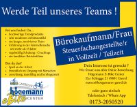 Bürokaufmann/-frau M/W/D Bürokraft Steuerfachangestellte Niedersachsen - Garrel Vorschau