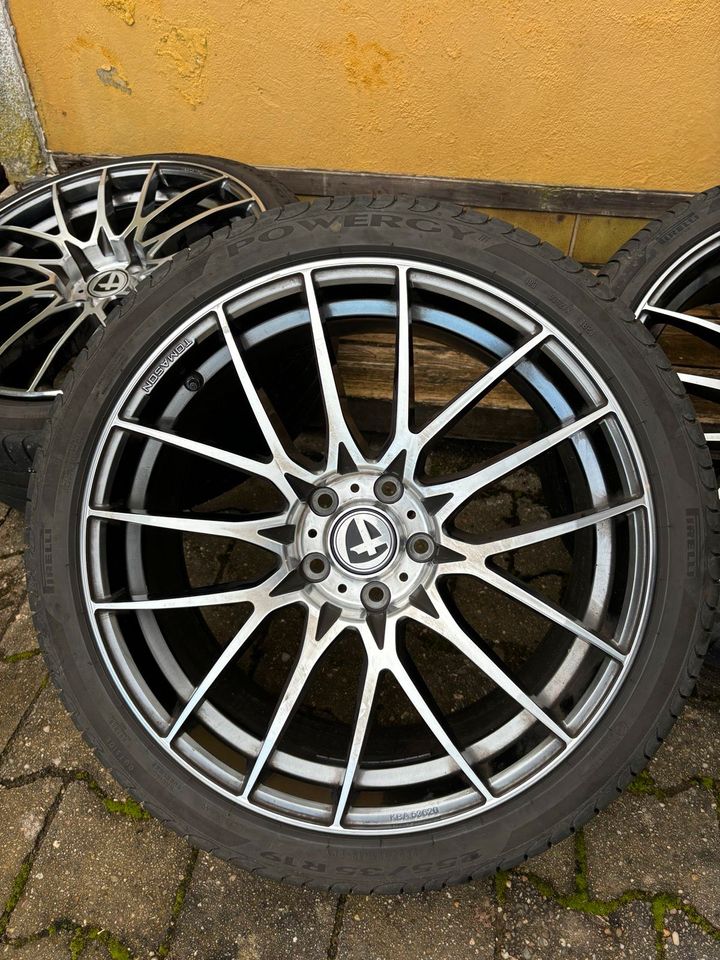 5x112 Tomason 19 Zoll Felgen mit Pirelli Reifen in Quierschied