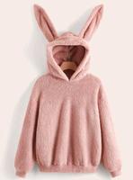 Teddypullover Hasenohren Hoodie Xs S M L Xl Hessen - Spangenberg Vorschau
