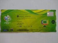 WM 2006 original Ticket, Spiel 35 Schweden - England Hessen - Darmstadt Vorschau