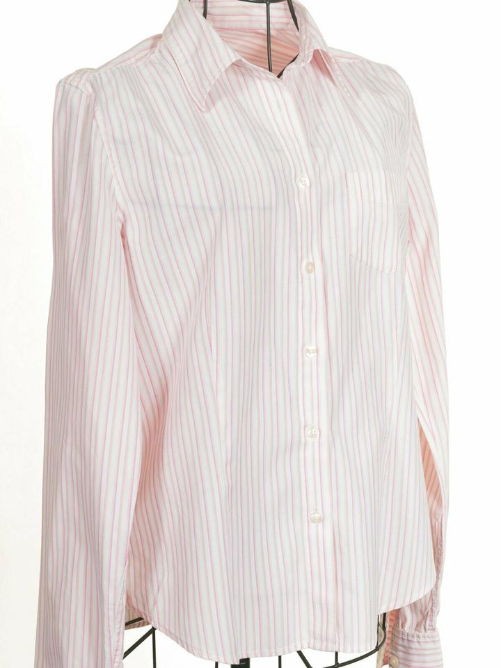 ORIGINAL *RALPH LAUREN* DAMEN BLUSE GR. 38 *ROSA* GESTREIFT in Reit im Winkl