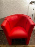 Roter Sessel sehr guter Zustand Hessen - Altenstadt Vorschau