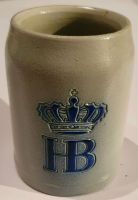 0,5 l Steinmaßkrug HB, Hofbräuhaus München, Sammler, rar Bayern - Günzburg Vorschau