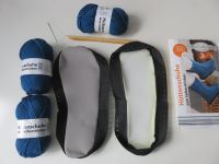 Hüttenschuhe zum Selberstricken blau Gr. 43/44 NEU Hessen - Rosbach (v d Höhe) Vorschau