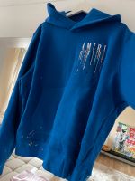 Amiri Pullover blau mit Farbklecks Bayern - Würzburg Vorschau