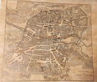 Stadtplan Antik Nürnberg Lithografie Mittelalter bis 19 Jh Folie Nürnberg (Mittelfr) - Südstadt Vorschau