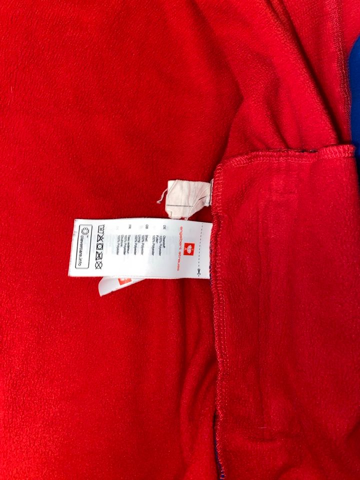 Engelbert Strauss122/128 Fleecejacke rot blau Jacke motion 2020 in Heiligenstadt