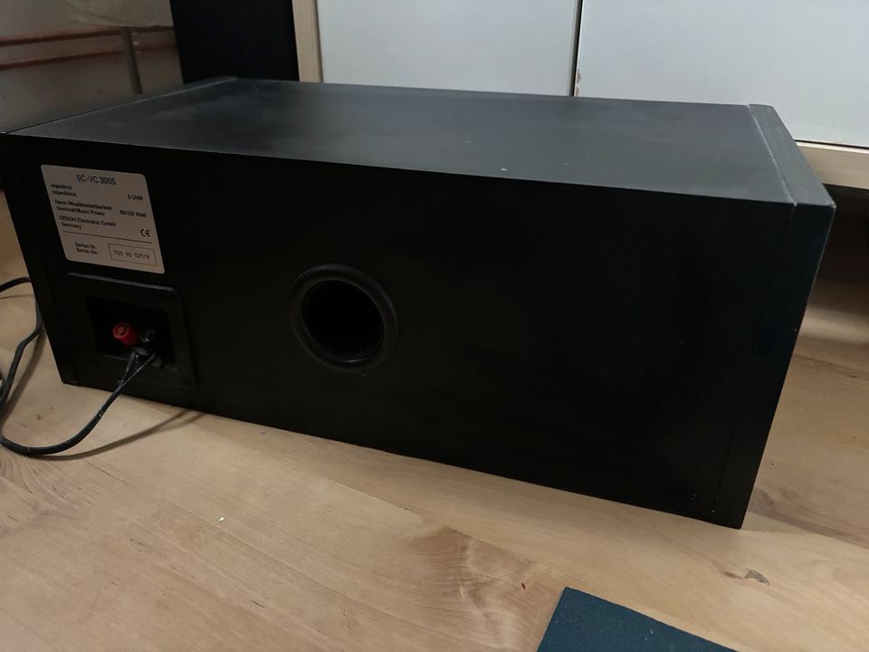 Denon Dolby Sourround Anlage inkl.CD/Kassetten-Deck, Lautsprecher in Bad Schwartau