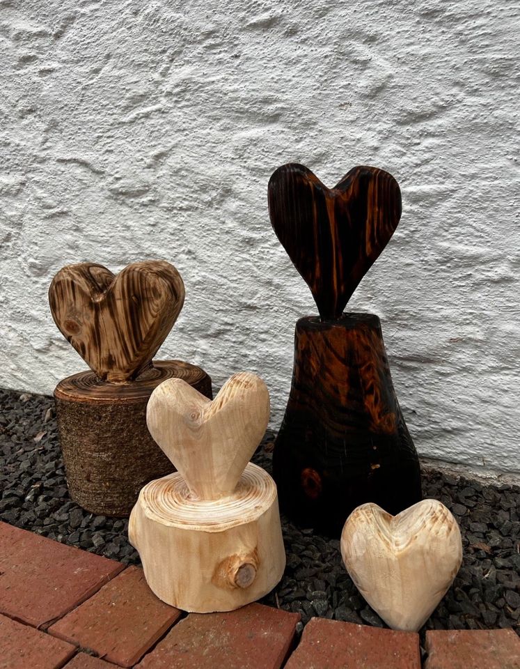 Herz / Carving / Holzkunst / Handmade / Deko in Syrgenstein