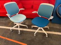 Drehstuhl Konferenzstuhl Steelcase Cobi, Stoff blau/hellblau, 8x Frankfurt am Main - Ostend Vorschau