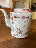 Vintage chinesische Porzellan Canton Teekanne Rheinland-Pfalz - Prüm Vorschau