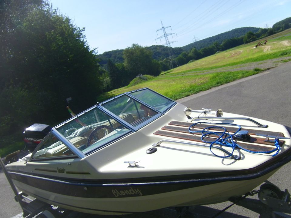 Helwig Sportboot mit Trailer in Oberaurach