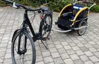 Wie neu - Fahrradanhänger Burley d’lite für 2 Kinder Dresden - Cotta Vorschau