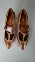 Esprit T-String Pumps, cognac, Gr. 38 Bergedorf - Hamburg Lohbrügge Vorschau