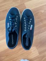 Dunkelblaue Superga Schuhe aus Canvas München - Pasing-Obermenzing Vorschau