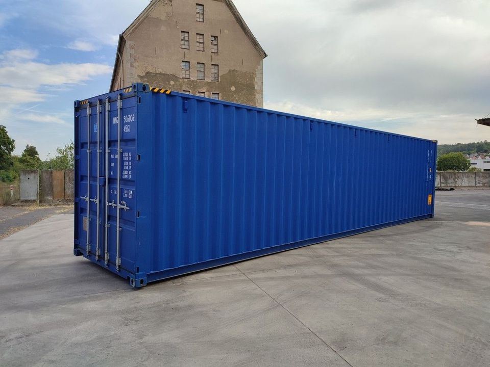 ✅ 8 Fuß Seecontainer, Lagercontainer, Materialcontainer in Würzburg