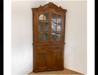 Antiker Eckschrank Massiv Holz Eiche Schrank Vitrine Jugendstil Nordrhein-Westfalen - Siegburg Vorschau