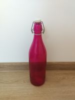 Deko Vase Flasche pink Hessen - Hohenahr Vorschau