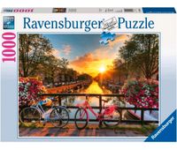 Ravensburger Puzzle Fahrräder in Amsterdam 1000 Teile Komplett Berlin - Charlottenburg Vorschau