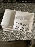 Aufbewahrung mit 2 Schubladen weiß Box Utensilien für Kosmetik Baden-Württemberg - Ludwigsburg Vorschau