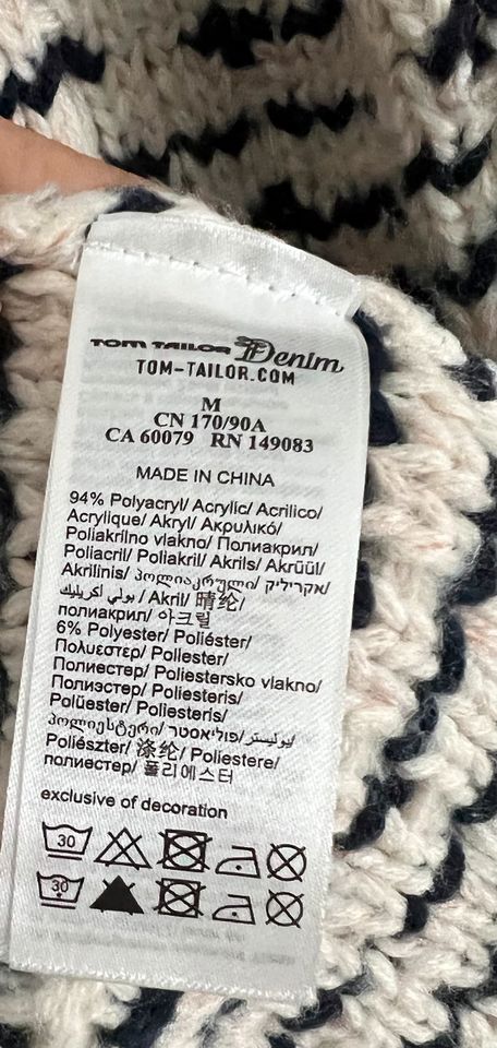 Neu Maxi Strick Cardigan Tom Tailor mit Etikett in Villingen-Schwenningen