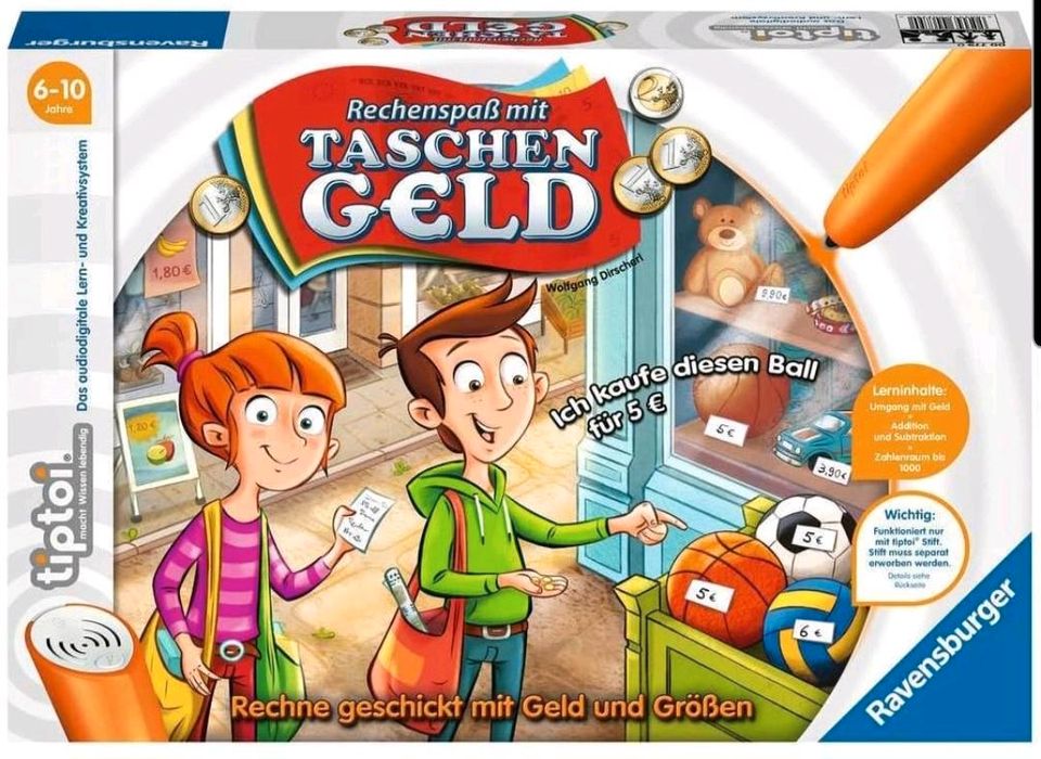 Tip toi Spiel Rechenspaß mit Taschengeld in Wermelskirchen