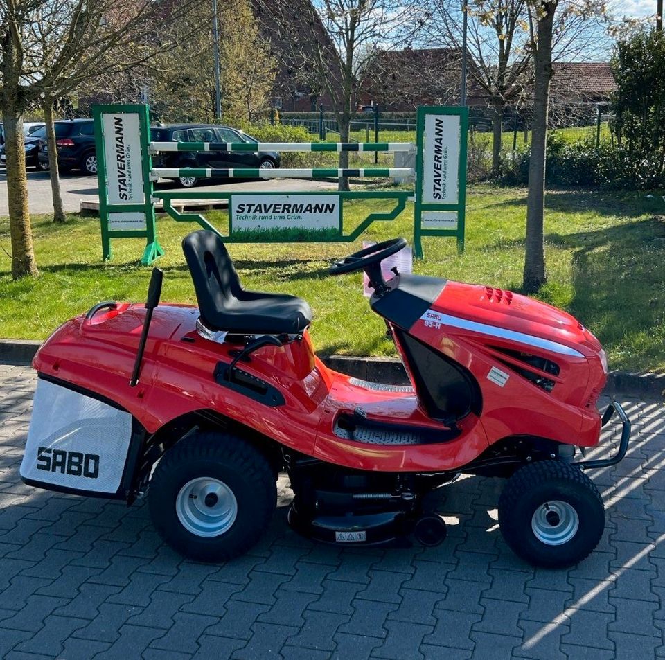 SABO 93H Rasentraktor / Aufsitzrasenmäher *2Zylinder Motor* in
