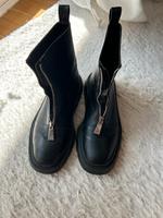 Zara Stiefel schwarz Gr. 38 Bayern - Regensburg Vorschau