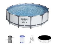 Bestway Stahlrahmen-Pool Set Steel Pro Max Frame Ø 427 x 107 cm Sachsen - Grimma Vorschau