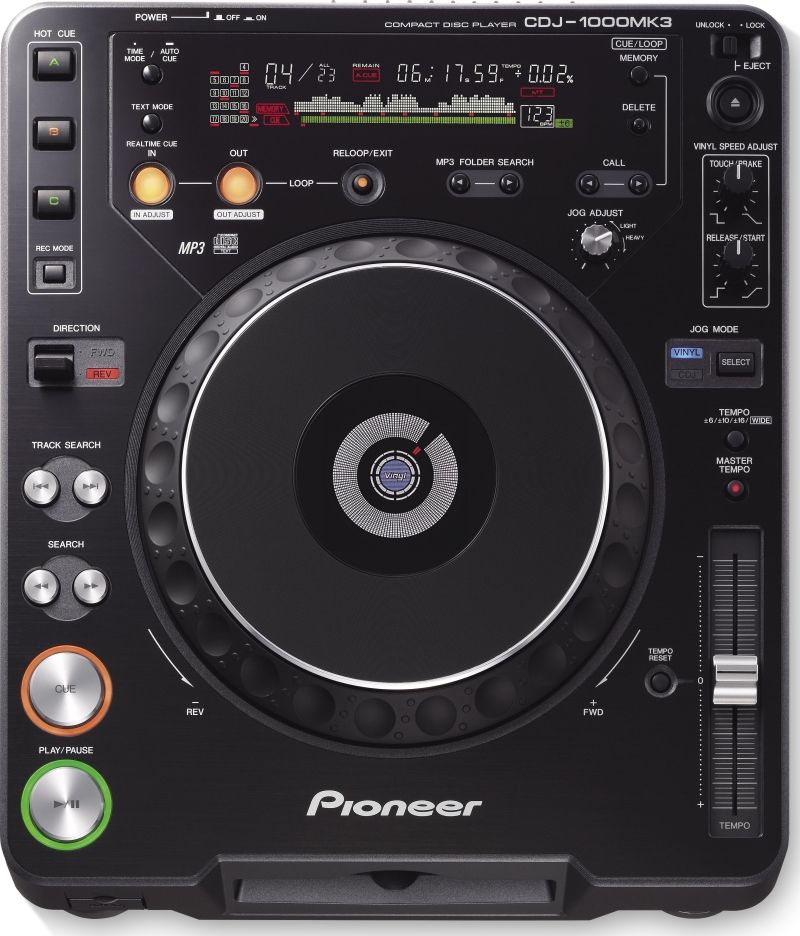 Pioneer CDJ-1000 MK3 DJ CD-Player - spielen auch MP3/WAV in Augsburg