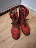 Mustang Boots Stiefeletten rot 39 Niedersachsen - Saterland Vorschau