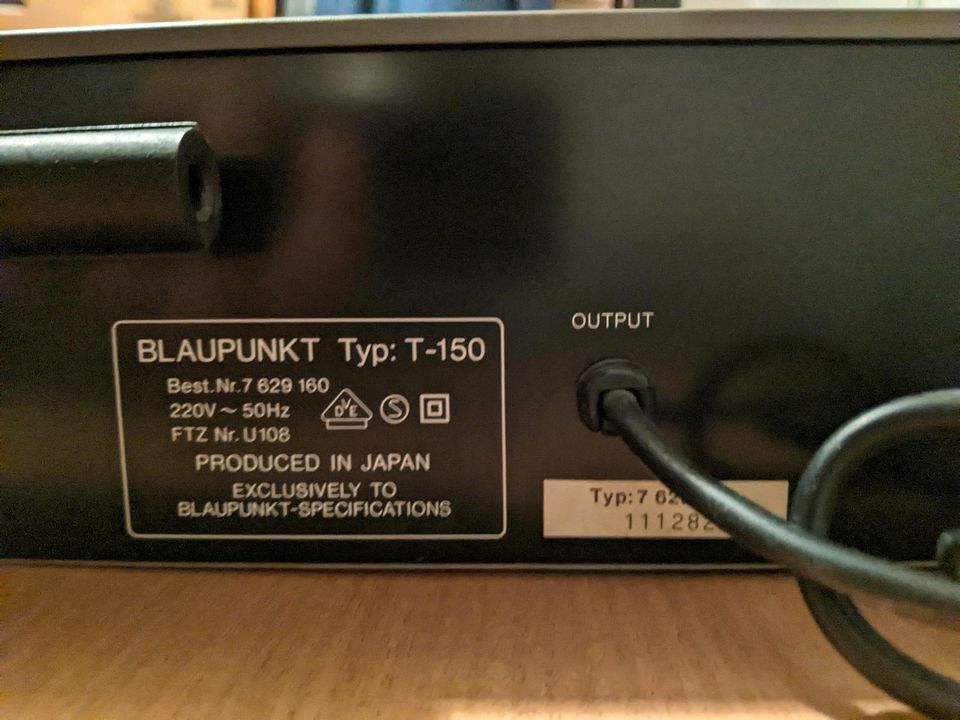 Blaupunkt T-150 stereo, digital Tuner Vintage, retro HiFi Sammler in Überlingen