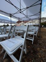 Klappstuhl weiß Hochzeit Freie Trauung Event Party mieten Rheinland-Pfalz - Waldmohr Vorschau