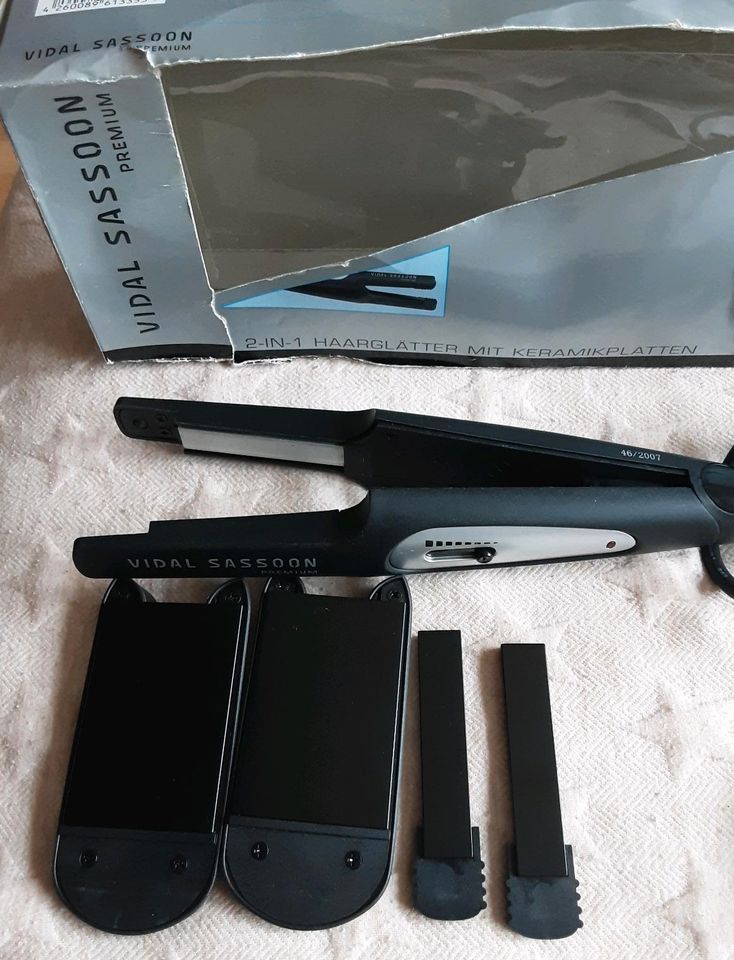 VIDAL SASSOON Premium Haarglätter Glätteisen in Nürnberg (Mittelfr)