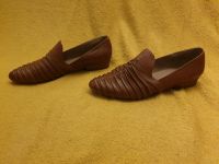 Zanon & Zago Damen Ballerinas Gr 37, braunes Leder, Schuhe Berlin - Schöneberg Vorschau