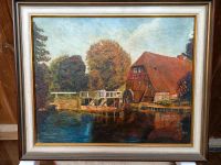 "Wassermühle" Ölgemälde des Münsteraner Malers Theo Thielker Nordrhein-Westfalen - Senden Vorschau