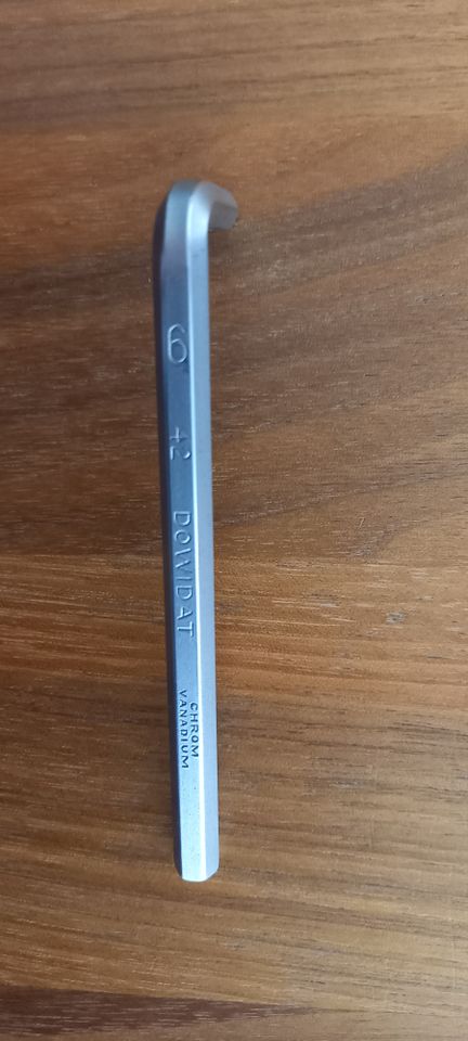 DOWIDAT Inbus Schlüssel 6 mm, Rarität in Leverkusen