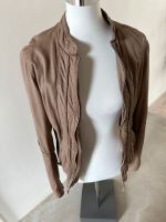 Oakwood Lederjacke Gr. M 38 Biker Jacke beige Nordrhein-Westfalen - Sendenhorst Vorschau