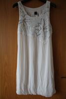 VILA Sommer-Kleid Standesamt-Kleid Perlen Gr. L (40/42) ivory Bayern - Würzburg Vorschau
