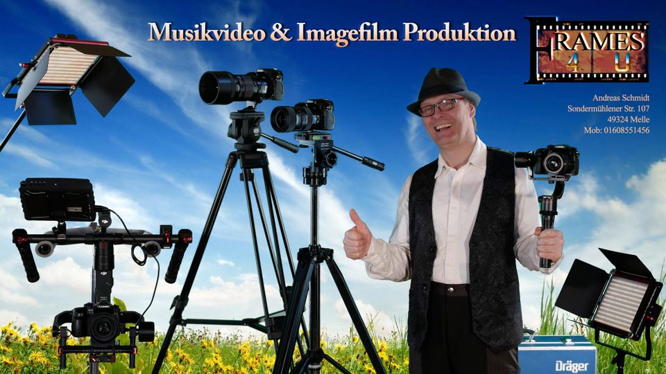 Musikvideo, Imagefilm, Hochzeitsvideo, Video Produktion in Melle