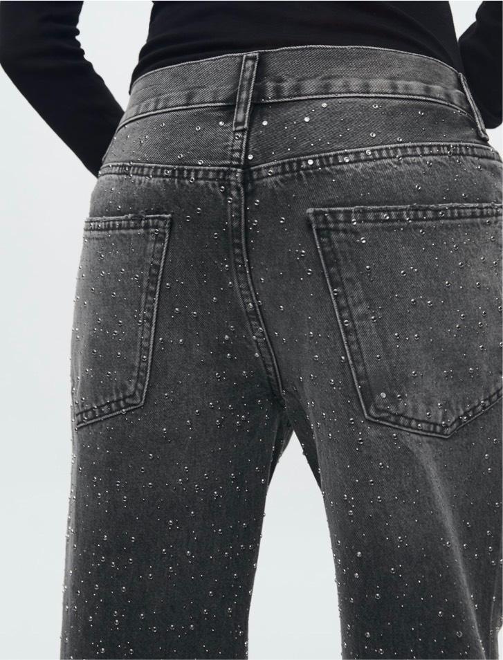 Damen Jeans, ZARA , Grau , Gr. 36, Neu mit Etikett, UVP 69,95 € in Trier