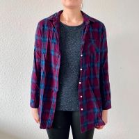 H&M Hemd Damen karriert regular lila blau Gr. 36 Nordrhein-Westfalen - Herne Vorschau