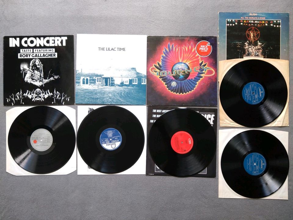 Schallplatten Prog Rock LP Vinyl Sammlung Pink Floyd Yes Rush in München
