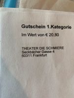 Theater die Schmiere Frankfurt - Gutschein Rheinland-Pfalz - Koblenz Vorschau